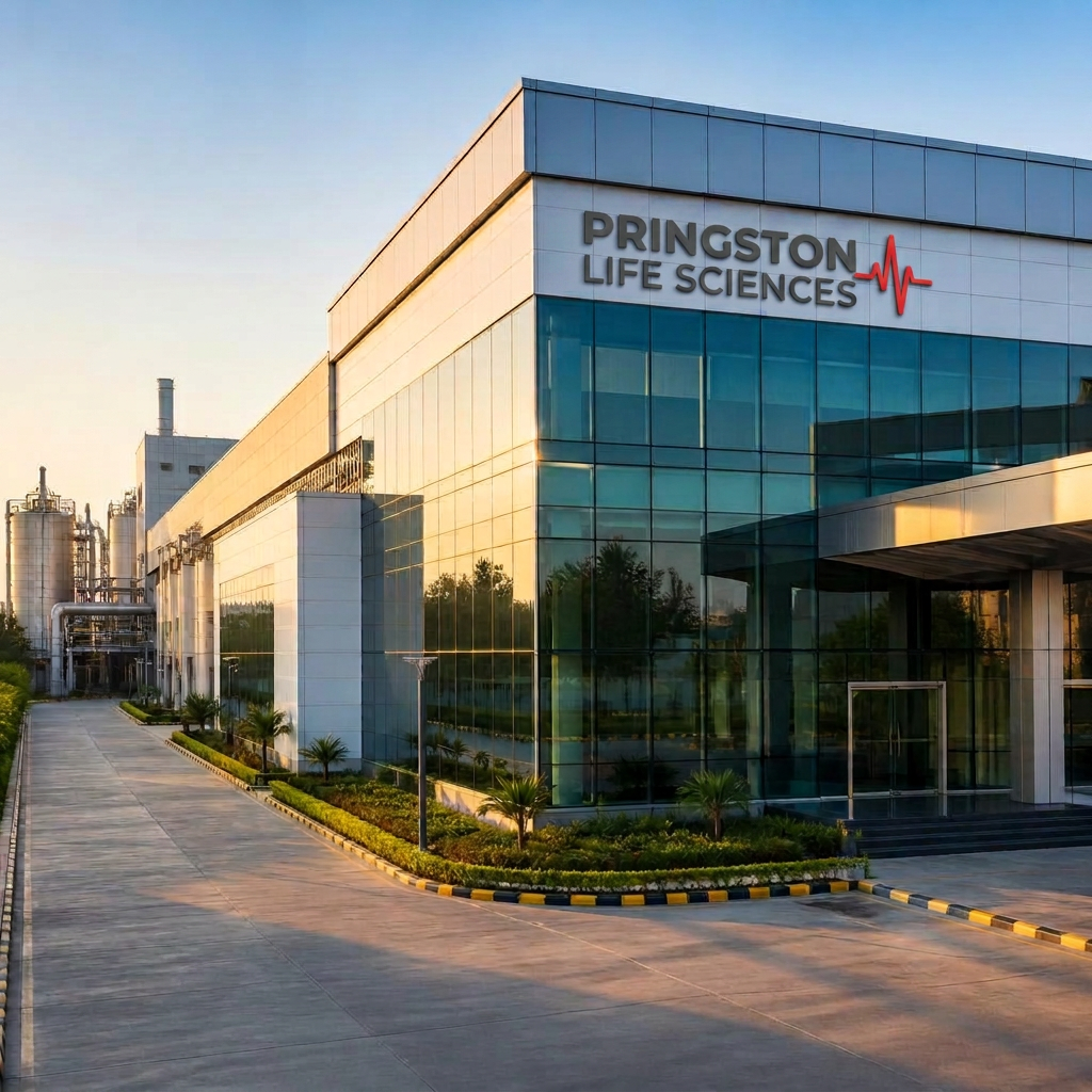 Pringston Life Sciences manufacturing facility